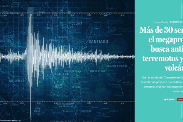 Qué Pasa LT | Más de 30 sensores: así es el megaproyecto que busca anticiparse a terremotos y erupciones volcánicas