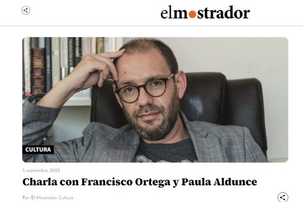 El Mostrador | Charla con Francisco Ortega y Paula Aldunce