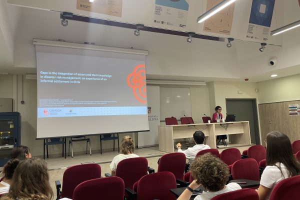 Investigadores CIGIDEN participan en EUGEO 2023