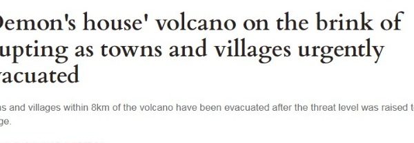 Express UK | ‘Demon’s house’ volcano on the brink of erupting as towns and villages urgently evacuated