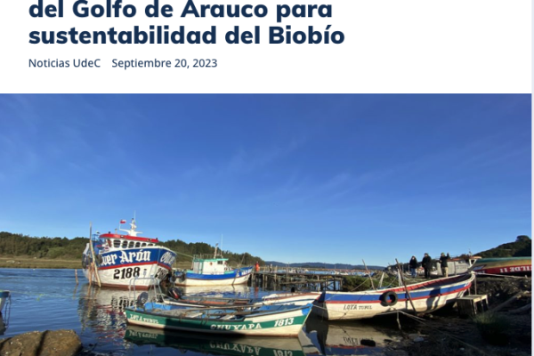 UdeC | Investigadores abordan importancia del Golfo de Arauco para sustentabilidad del Biobío