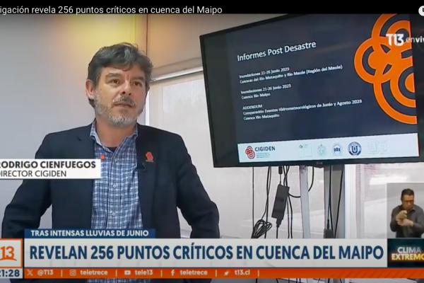 T13 | Investigación revela 256 puntos críticos en cuenca del Maipo