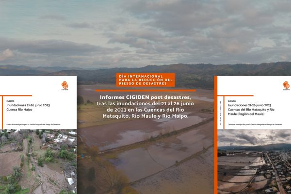Presentan evidencia científica inédita en torno a las lluvias que afectaron el centro sur del país este invierno