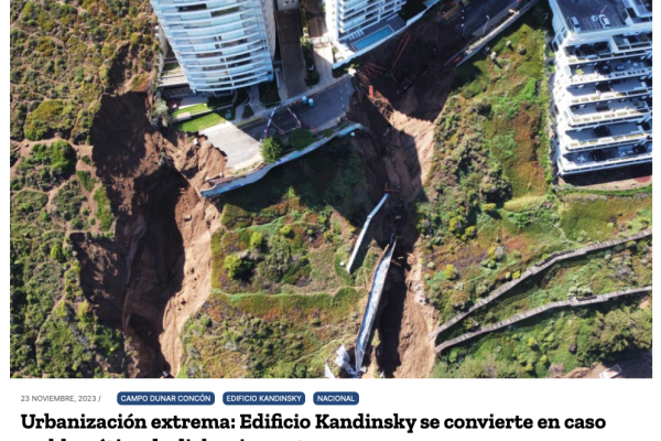 El Diario Inmobiliario | Urbanización extrema: Edificio Kandinsky se convierte en caso emblemático de dichos impactos