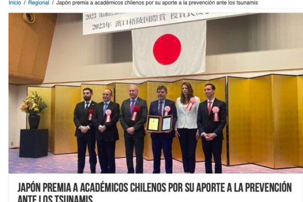 Radio Festival | Japón premia a académicos chilenos por su aporte a la prevención ante los tsunamis