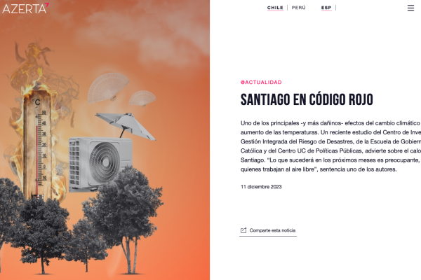 AZERTA | Santiago en Código Rojo