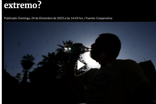 Radio Cooperativa | Congreso Futuro: ¿Está preparado Chile para enfrentar un calor extremo?