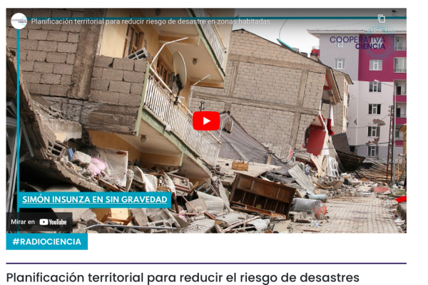 Cooperativa Ciencias | Planificación territorial para reducir el riesgo de desastres