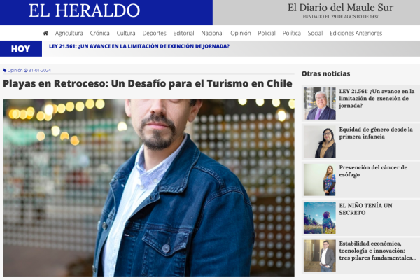 El Heraldo | Playas en Retroceso: Un Desafío para el Turismo en Chile