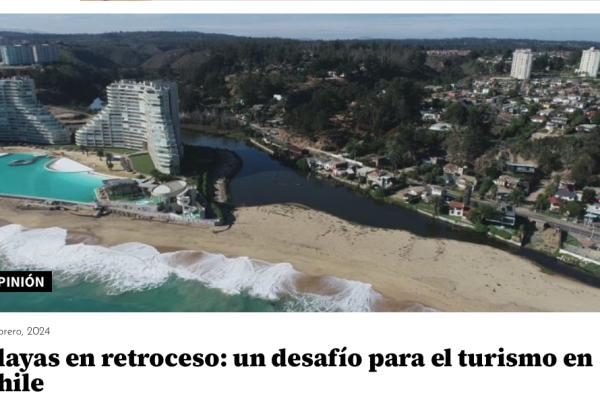 El Mostrador | Playas en retroceso: un desafío para el turismo en Chile