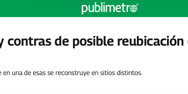 Publimetro | Incendios: Pros y contras de posible reubicación de los damnificados