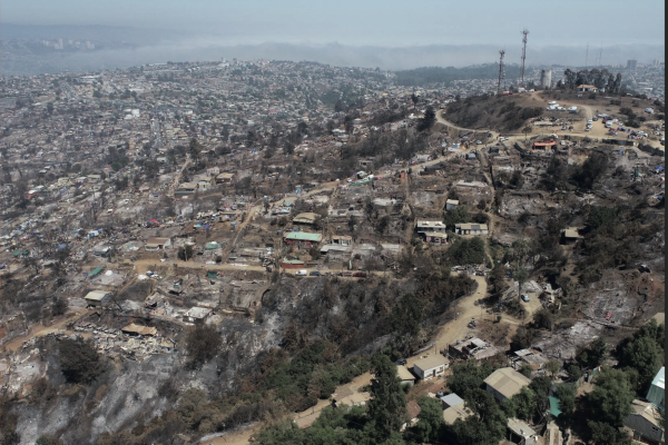 Informe revela el alcance de los impactos causados por incendios en Viña del Mar