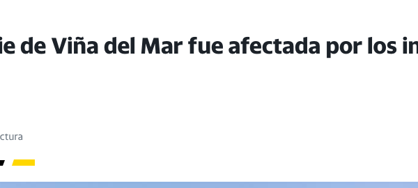 Yahoo News | Un 34 % de la superficie de Viña del Mar fue afectada por los incendios, dice un informe