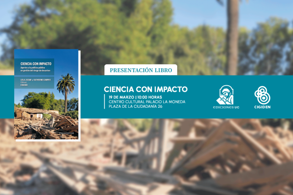 Científicas y científicos se atreven con recomendaciones para reducir el riesgo de desastres