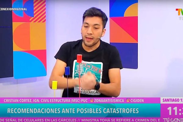 TVR | Recomendaciones ante posibles catastrofes junto a Cristian Cortez