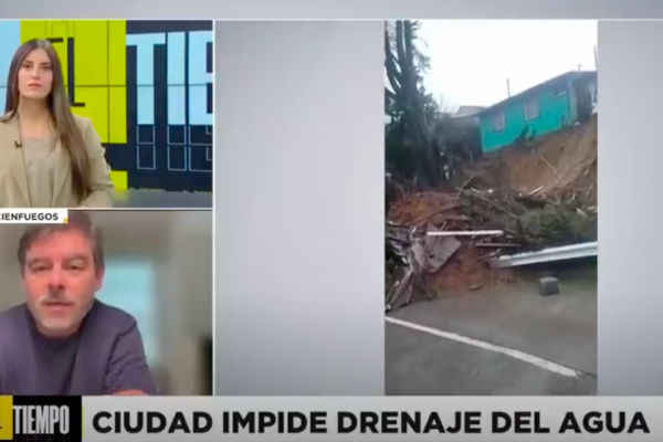 Meganoticias | Lluvias colapsan comunas de la zona centro-sur: Cobertura especial MegaTiempo
