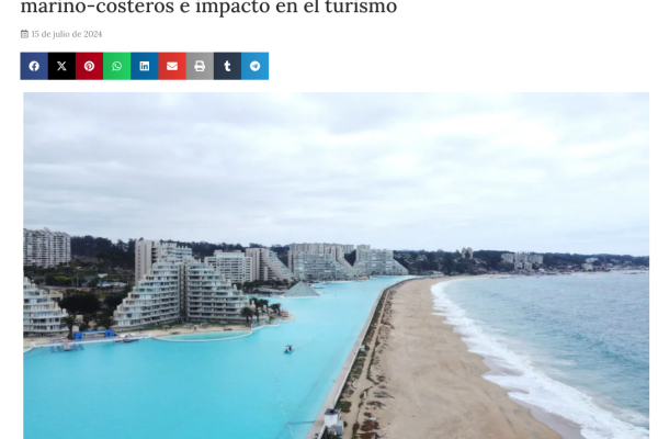 Bionoticias | Retroceso preocupante en playas chilenas: Pérdida de ecosistemas marino-costeros e impacto en el turismo
