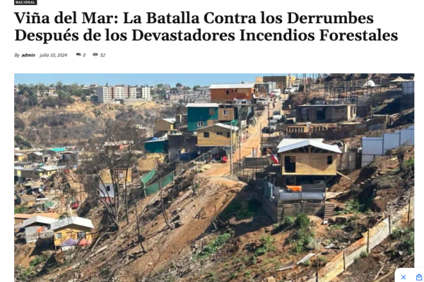 El Reporte Diario | Viña del Mar: La Batalla Contra los Derrumbes Después de los Devastadores Incendios Forestales (2024)