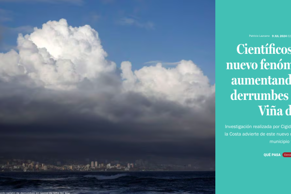 Qué Pasa LT | Científicos alertan de nuevo fenómeno que está aumentando peligro de derrumbes en cerros de Viña del Mar