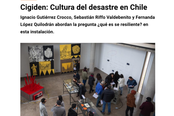 Radio Beethoven | Cigiden: Cultura del desastre en Chile