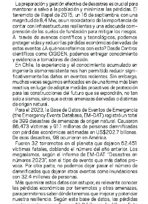 Diario El Día | La importancia de fortalecer medidas de mitigación ante desastres