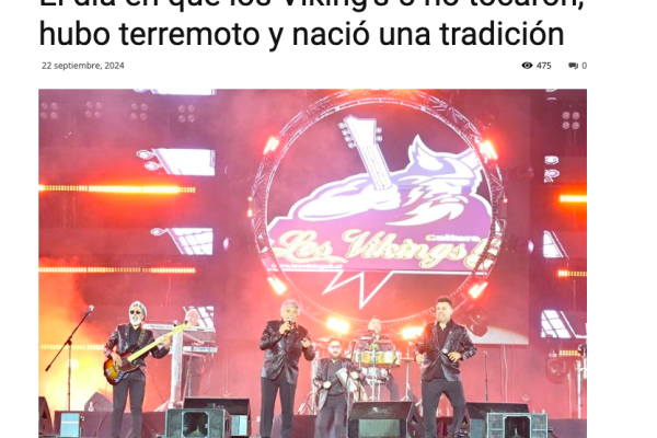 Diario La Región de Coquimbo | El día en que los Viking’s 5 no tocaron, hubo terremoto y nació una tradición