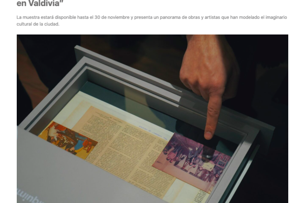 Ministerio de las Culturas, las Artes y el Patrimonio | Palacio Pereira exhibe exposición “Santuario: arte contemporáneo en Valdivia”
