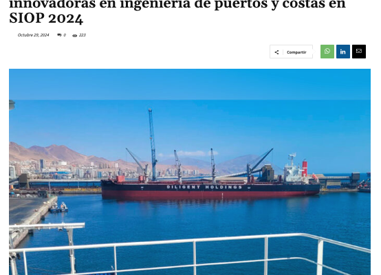 Consejo Políticas de Infraestructura | Expertos CIGIDEN presentarán soluciones innovadoras en ingeniería de puertos y costas en SIOP 2024
