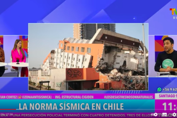 Canal TVR | Junto a Zona antisismica conocemos “La norma sismica en Chile”