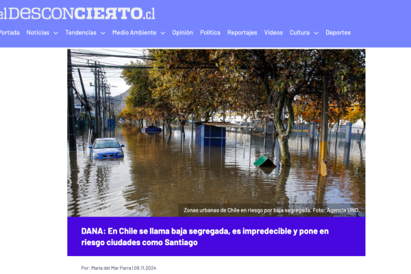 El Desconcierto | DANA: En Chile se llama baja segregada, es impredecible y pone en riesgo ciudades como Santiago