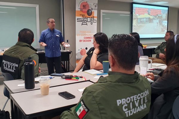 Investigador CIGIDEN Rodrigo Ramírez lidera talleres sobre Diseño para la Gestión de Emergencias en evento transfronterizo en México