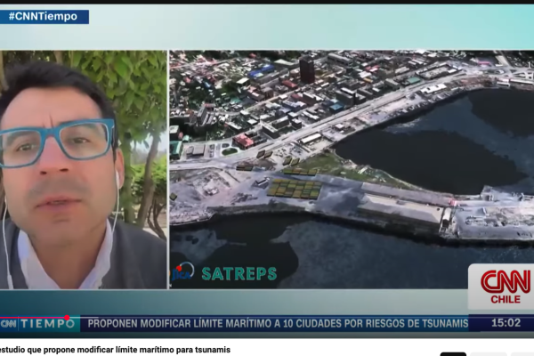CNN Tiempo | Investigador del CIGIDEN abordó estudio que propone modificar límite marítimo para tsunamis