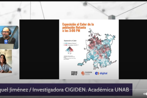 Cooperativa Ciencia | Mapa de calor estima donde se produce la más alta exposición en Stgo.
