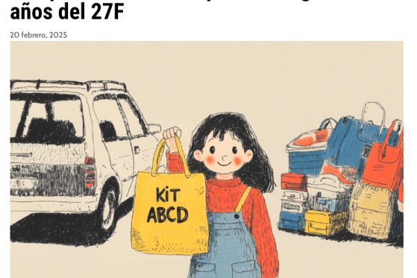 Ad Prensa | “Prepara Tu Kit”: Campaña de Cigiden a 15 años del 27F