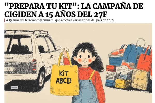 Radio Polar | “PREPARA TU KIT”: LA CAMPAÑA DE CIGIDEN A 15 AÑOS DEL 27F