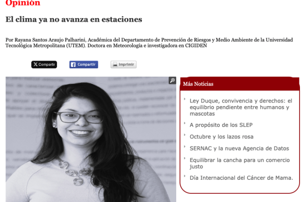 Los Andes Online | El clima ya no avanza en estaciones