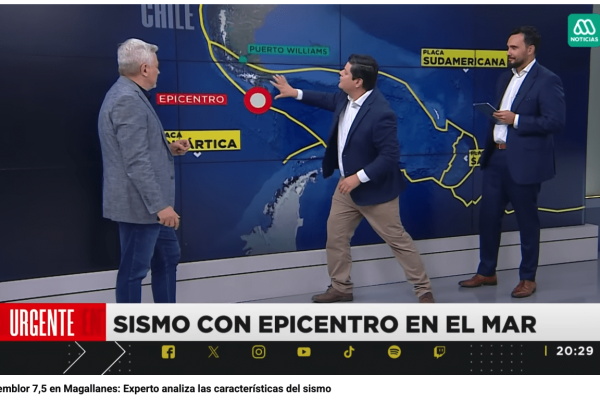 Meganoticias | Fuerte temblor 7,5 en Magallanes: Experto analiza las características del sismo