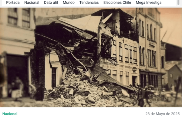 Meganoticias | Valdivia 1960: 65 años desde el megaterremoto más grande registrado en el mundo