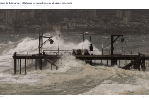 24 Horas | Marejadas de diciembre del 2024 fueron las más extremas en 40 años según estudio