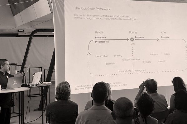 Investigador CIGIDEN R+ expone en Viena sobre comunicación visual en emergencias