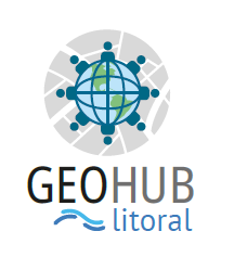 Logo de GeoHUB litoral