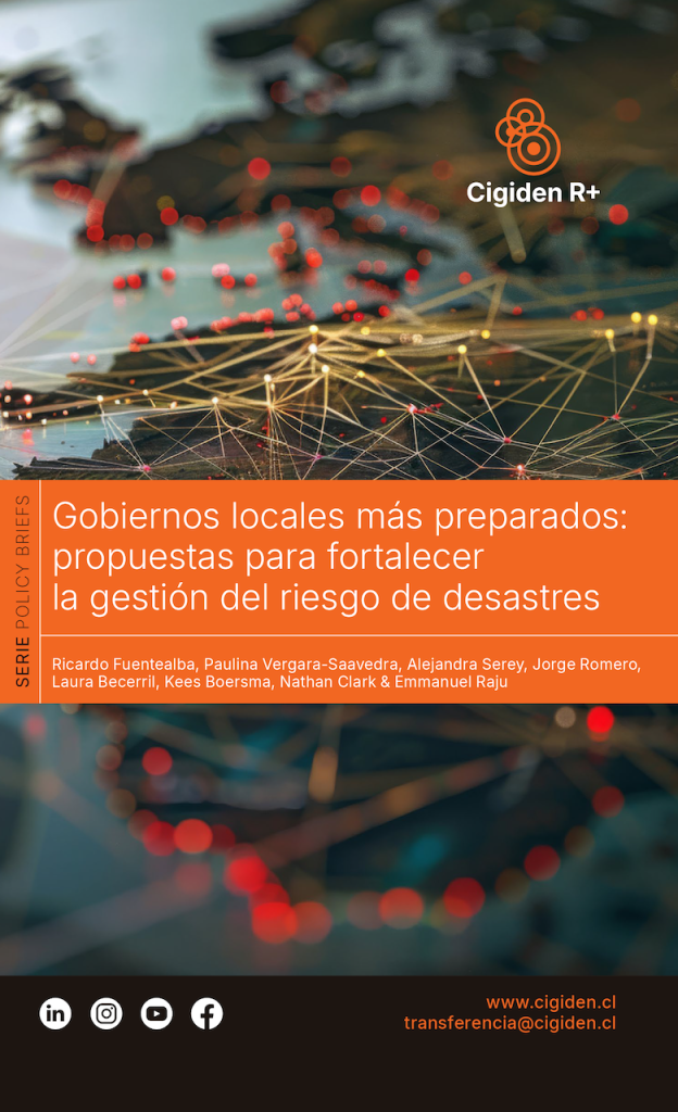 Portada de Gobiernos locales más preparados: propuestas para fortalecer la gestión del riesgo de desastres